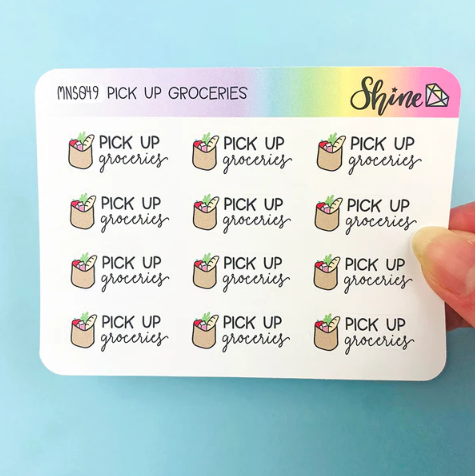 PickUp Groceries | Sticker Sheet