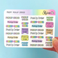 PickUp Order | Sticker Sheet