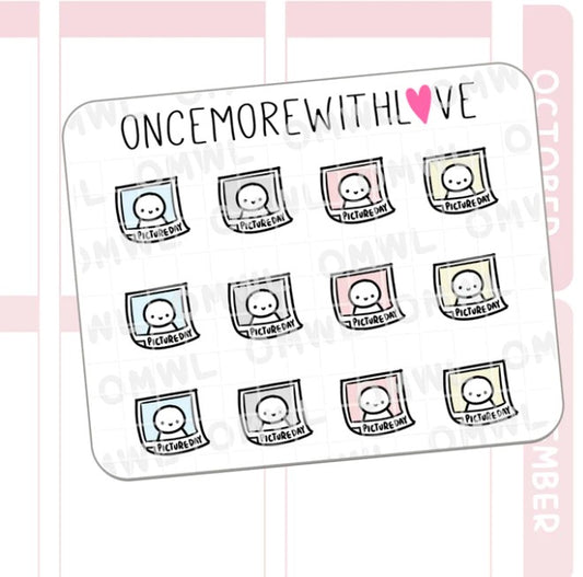 Mini BTS - Picture Day | Sticker Sheet