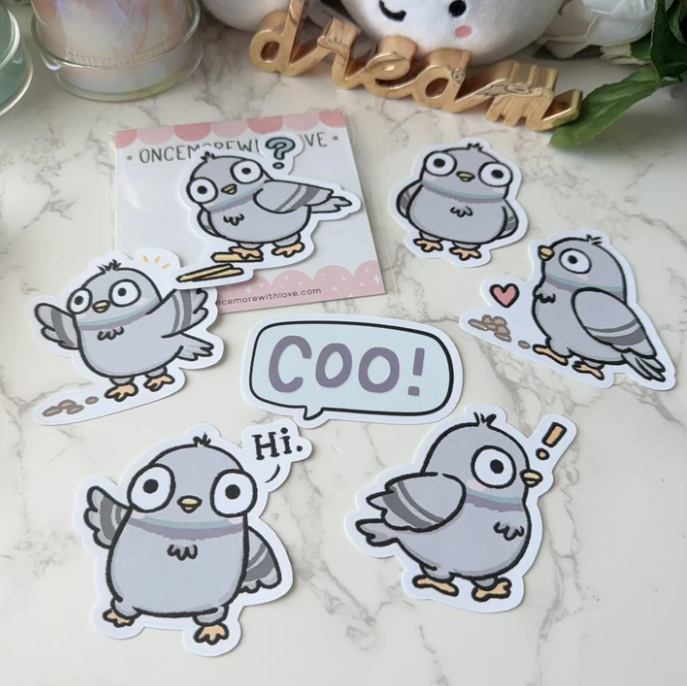 *PRESALE Pigeons | Die Cut Set