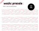 Pink Munchkin Pattern | Washi
