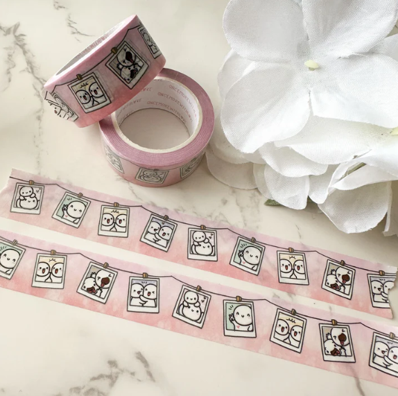 You & Me Pink Polaroid 4.0 | Washi