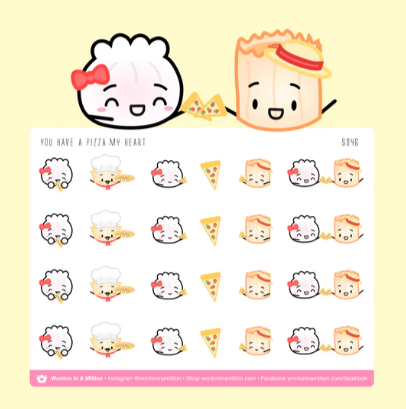 Pizza | Sticker Sheet