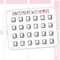 Mini Icons - Planner | Sticker Sheet