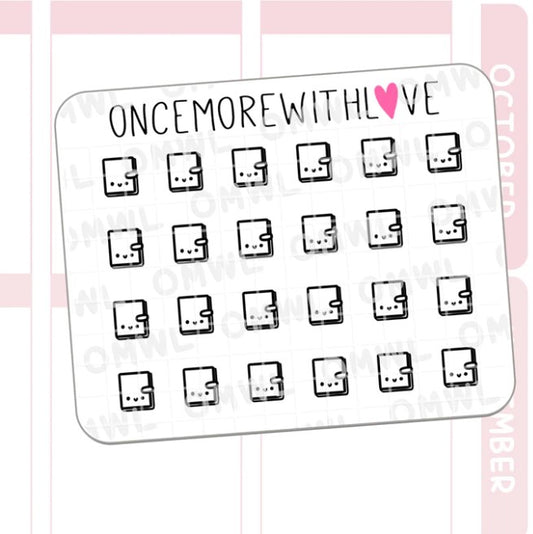 Mini Icons - Planner | Sticker Sheet