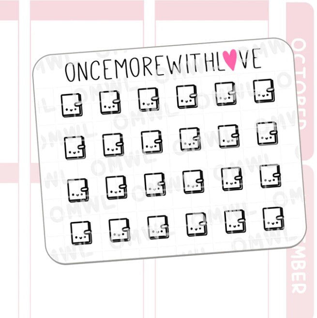 Mini Icons - Planner | Sticker Sheet