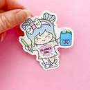 Luna Planjama | Die Cut Sticker