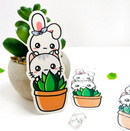 Plant Peeking | Vinyl Sticker