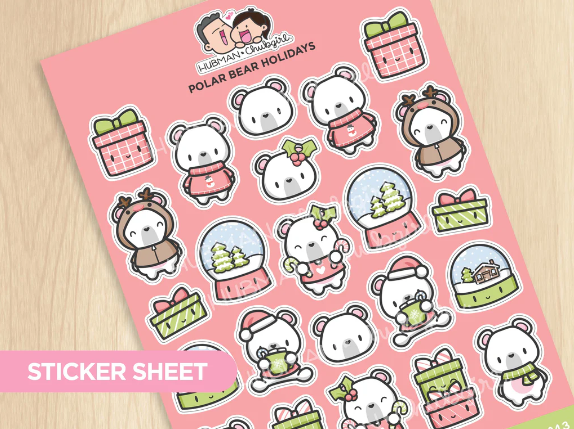 Polar Bear | Sticker Sheet