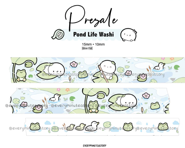 *PREORDER* Pond Life Beanie Washi