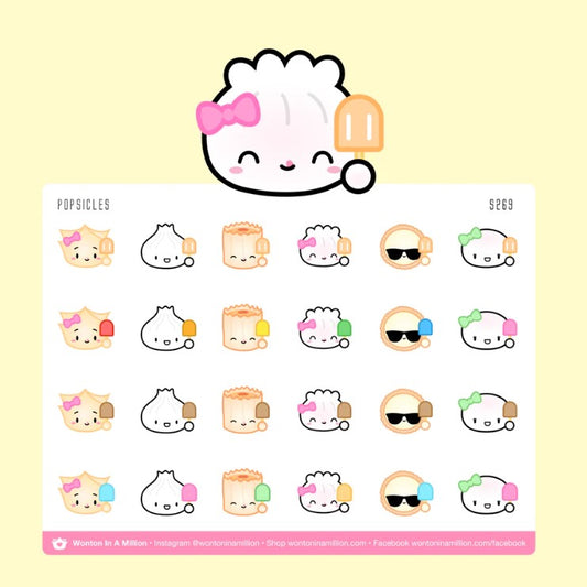 Popsicles | Sticker Sheet