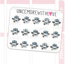 Mini Occupations - Postal Worker | Sticker Sheet