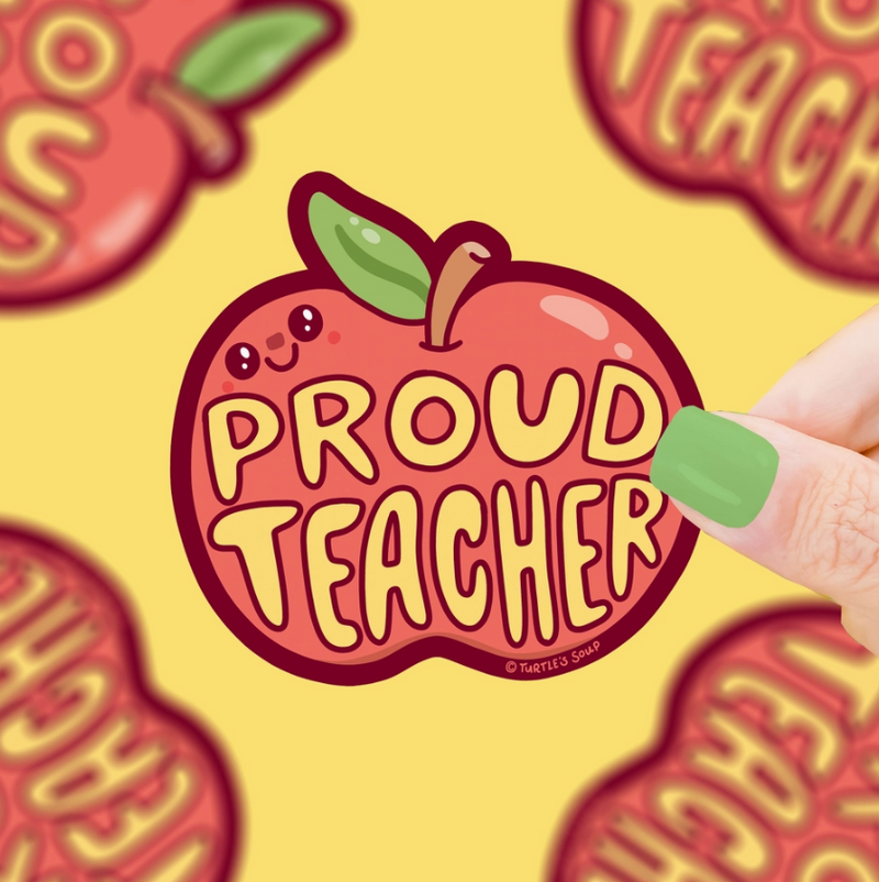 Proud Teacher | Vinyl Sticker