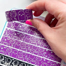 Purple Halloween Doodles | Washi