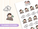 Puzzle Night | Sticker Sheet