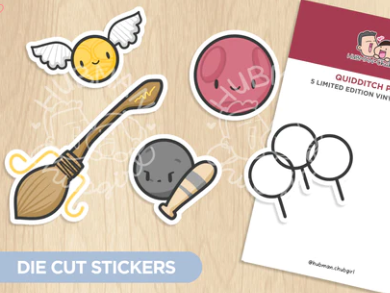 Quiddich | Die Cut Stickers
