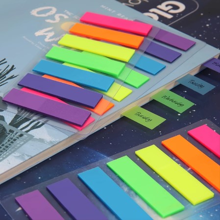 Sticky Note Flags Amount Sticky Note Flags - 7 colours – Stickie Planning