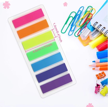 Sticky Note Flags - 7 colours