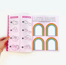 Draw-Along Rainbow | Sticker Book
