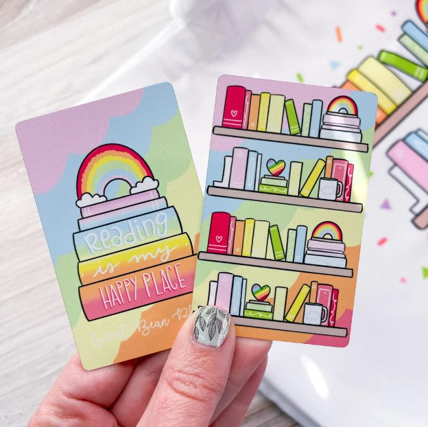 Rainbow Reading | Washi Card