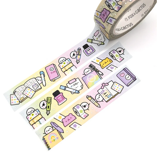 Rainbow Stationery Squish | Washi