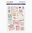 Rainbow Sticker Mail | Sticker Sheet
