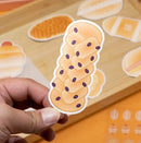 Bakery - Braided Raisin Bun | Vinyl Sticker