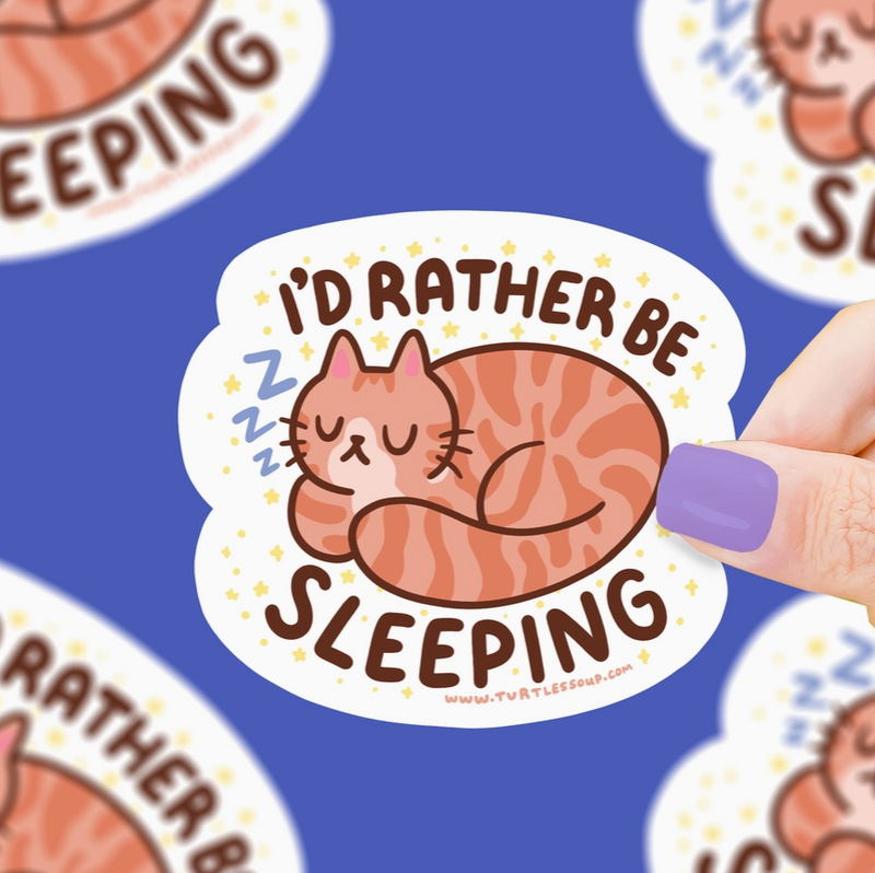 I'd Rather Be Sleeping | Vinyl Sticker