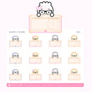 Currently Reading | Sticker Sheet
