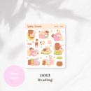 Mini Deco: Reading | Sticker Sheet