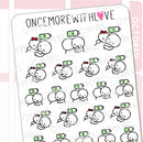 Time To Recharge Emotional Tracker | Sticker Sheet