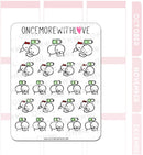 Time To Recharge Emotional Tracker | Sticker Sheet