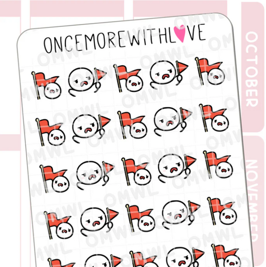 Red Flag | Sticker Sheet
