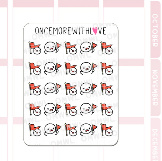 Red Flag | Sticker Sheet