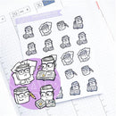 Reed Overworked | Sticker Sheet