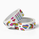 Retro Rainbows & Hearts | Washi