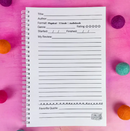 Late Night Book Review Journal