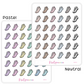 Running Shoes | Sticker Sheet