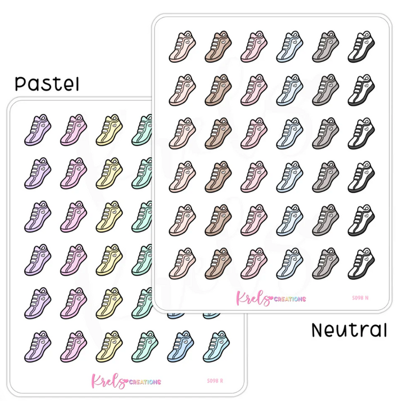 Running Shoes | Sticker Sheet