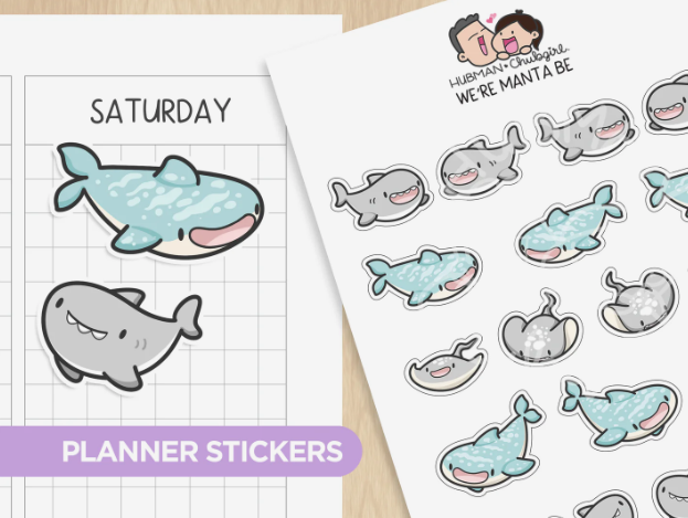 We're Manta Be | Sticker Sheet