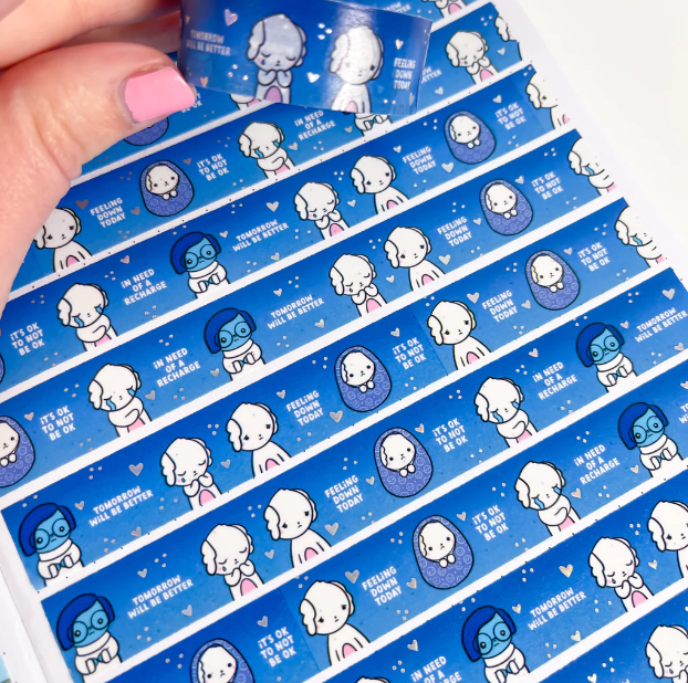 Sad Day | Washi – Stickie Planning