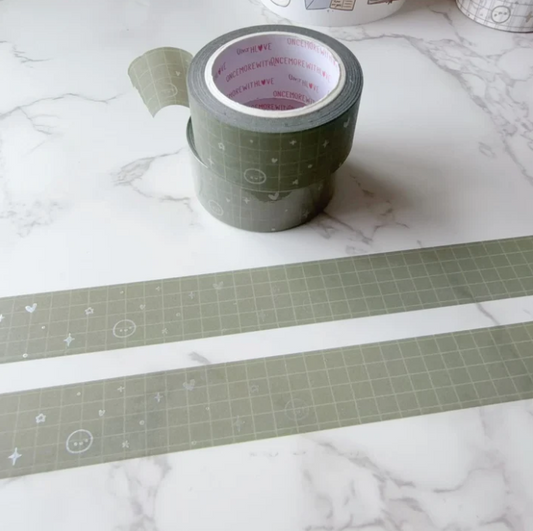 *PRESALE Grid Sage | Washi