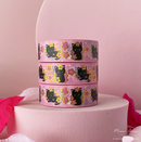 Cherry Blossom Black Cat | Washi