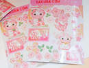 Sakura Cow | Sticker Sheet