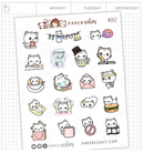 Sushi the Cat Sampler Vol.5 | Sticker Sheet