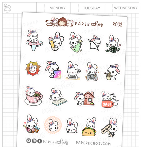 Sugar Bun Sampler Vol.2 | Sticker Sheet