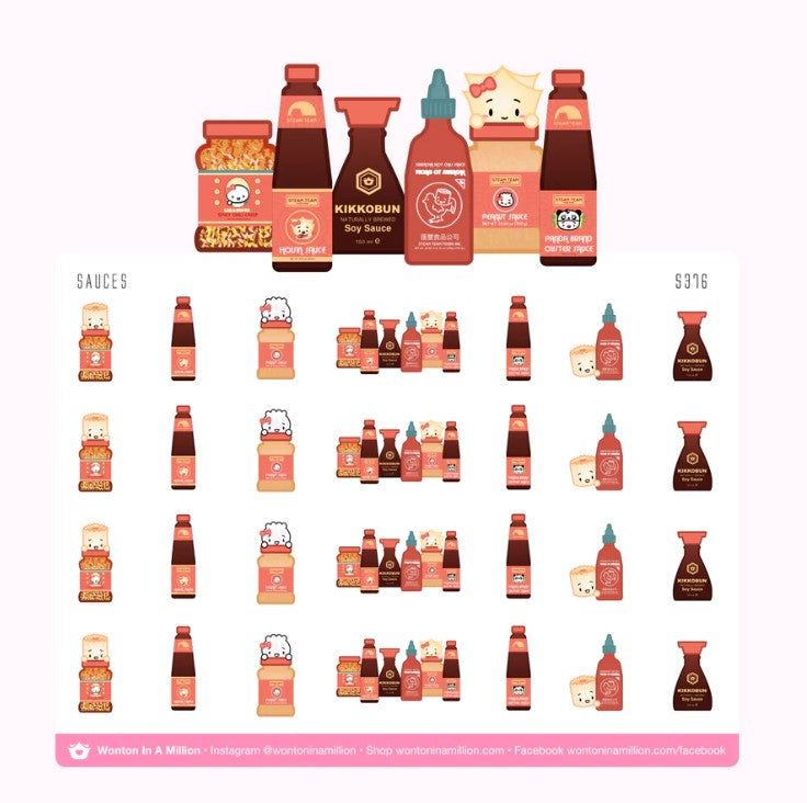 Sauce | Sticker Sheet
