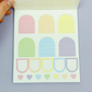Pastel Functional | Deluxe Sticker Book