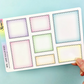 Large Scallop Box Stickers
