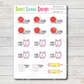 Kawaii School Days | Sticker Kit